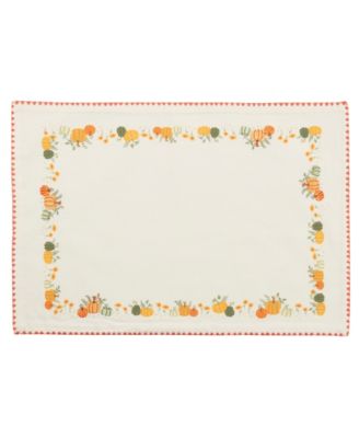 Pumpkin Patch Placemat, Set of 4
