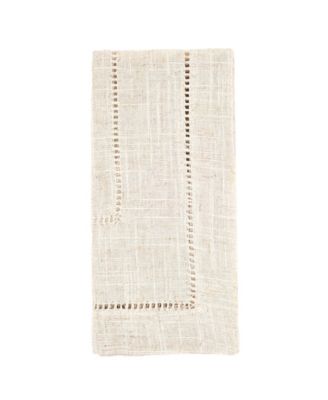 Linen Blend Toscana Double Hemstitched Napkin, Set of 12