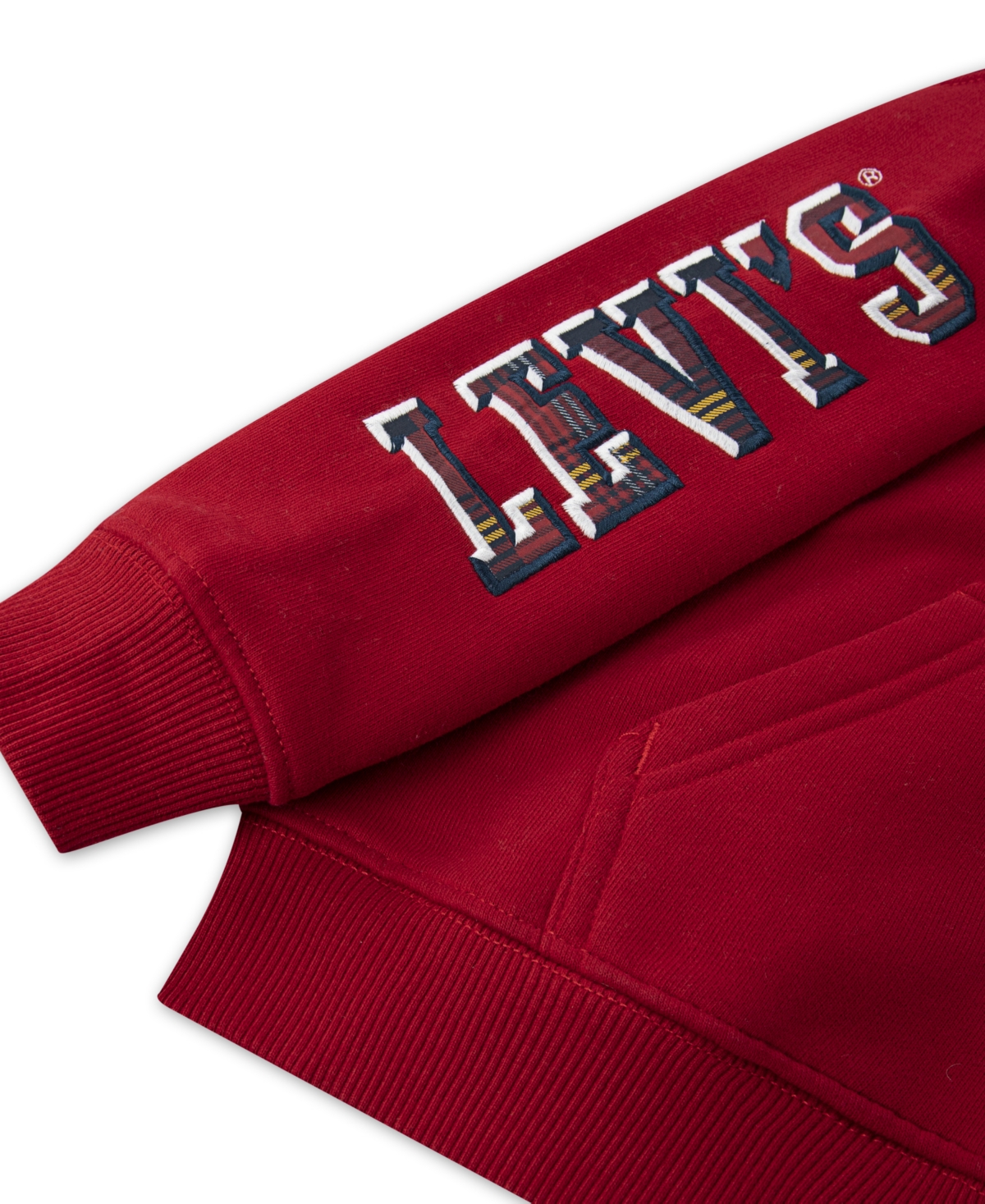 Levi's Boys 2T-7 Full Zip Fleece Hoodie