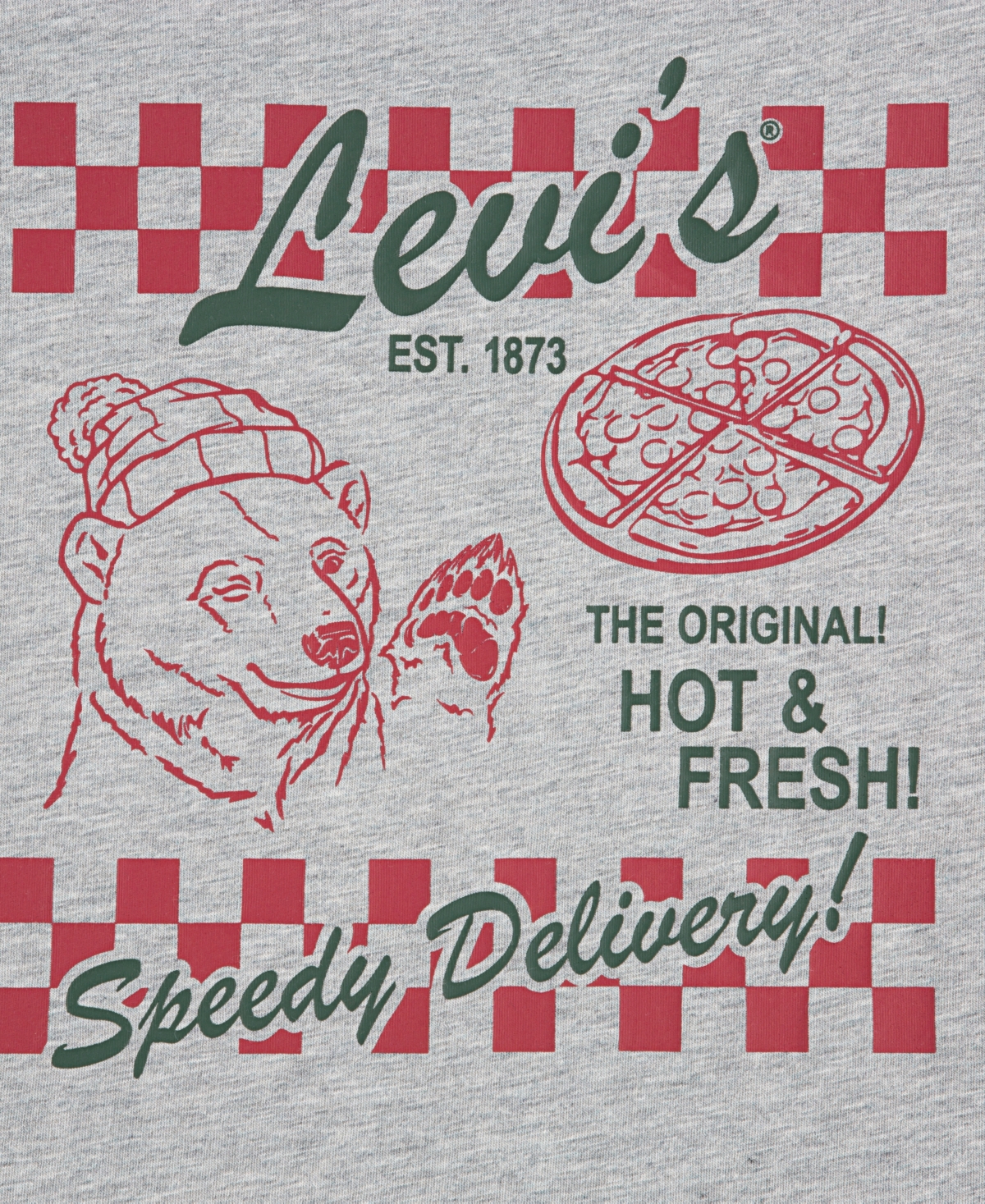Levi's Boys 2t-7 Short-sleeve Graphic T-shirt In Gray