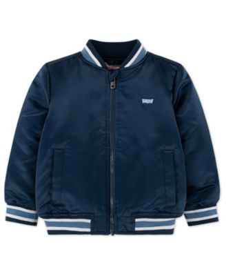 Levi's - Boys 2T-7 Zip Front Bomber Jacket