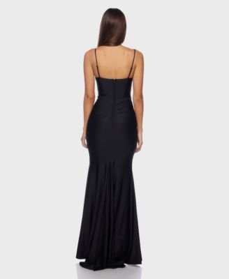 Juniors' Crystal Stones Sweetheart Gown