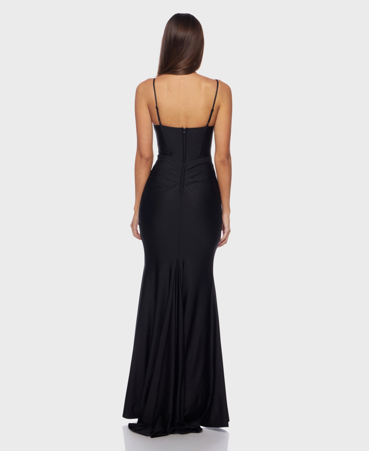 Alex & Sophia Juniors' Crystal Stones Sweetheart Dress