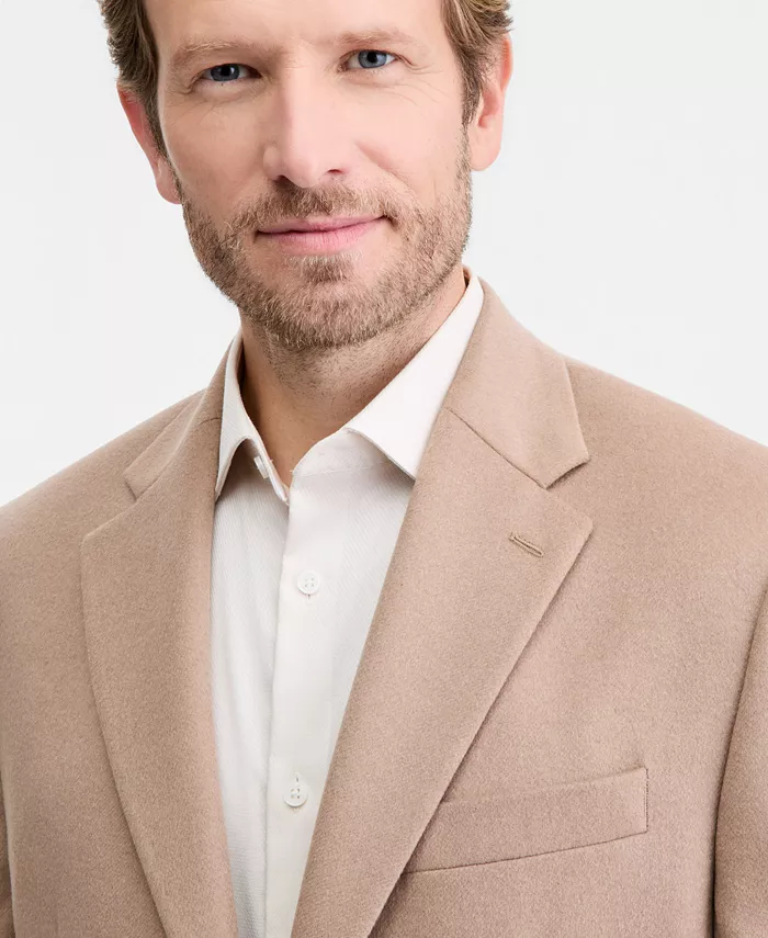 Men's Wool Cashmere Blend Luxury Classic-Fit Sport Coat - thumbnail 8