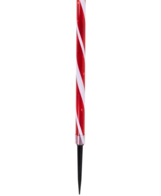 LED Lighted Candy Cane Outdoor Pathway Markers, Set of 8