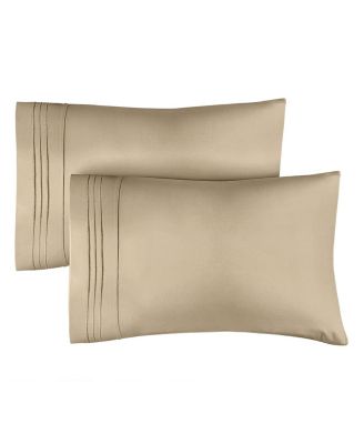 Soft Microfiber Set of 2 Pillowcase, King