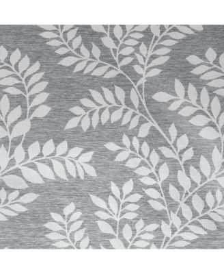 Patricia Blackout Providing Absolute Privacy Minimal Look to Any Room Grommet Curtain Panel 52" x 84" Silver