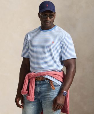 Polo Ralph Lauren - Men's Big & Tall Striped Jersey T-Shirt