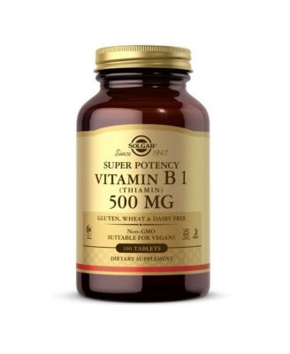 Vitamin B1 (Thiamin) ,500 mg ,100 Tabs