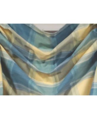 4" Top Tab High Quality Fabric Duncaster 2-Scoop Victory Swag for Windows 40" x 25" Porcelain