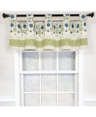 4" Top Tab High Quality Fabric Viviana Tab Valance for Windows 50" x 16" Natural