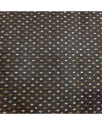 100% Cotton Metz Regal  Fully lined Windows Rod Pocket Valance 50" x 17"  Brown