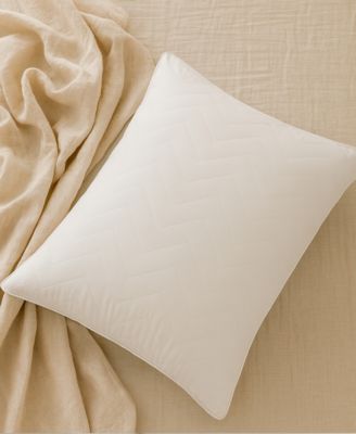 Cotton Quilted Medium Density 2-Pack Pillow, King