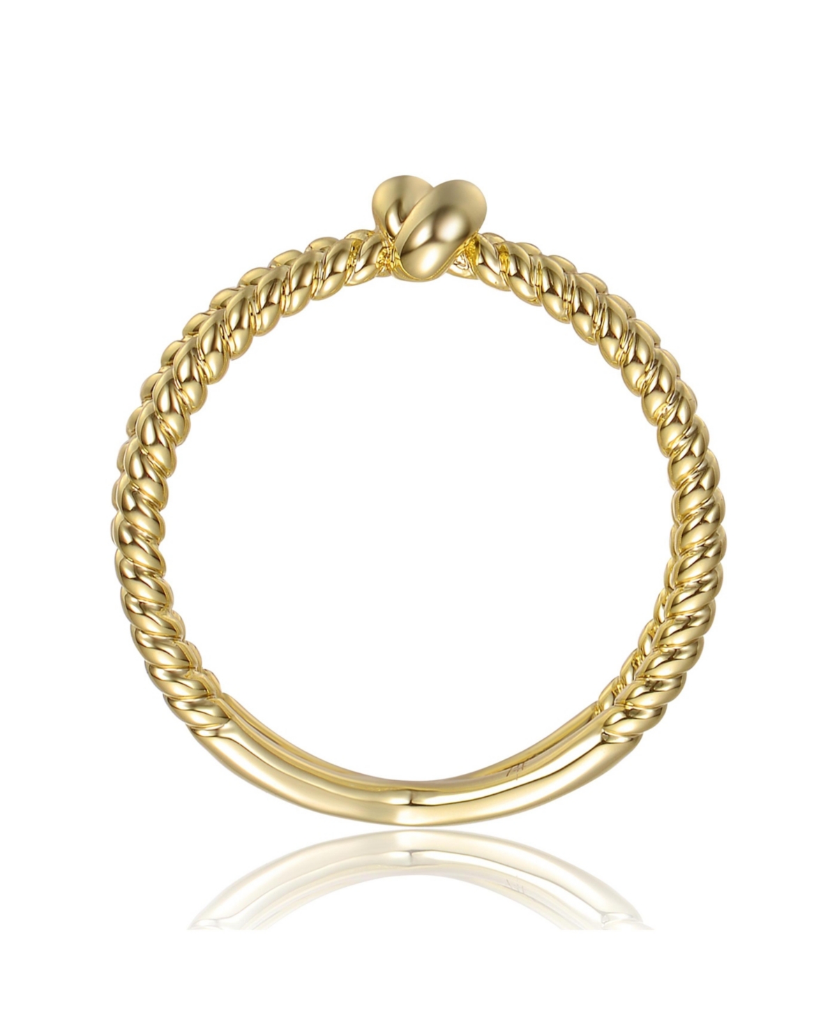 14K Gold Plated/White Plated with Cubic Zirconia Miami Cocktail Ring