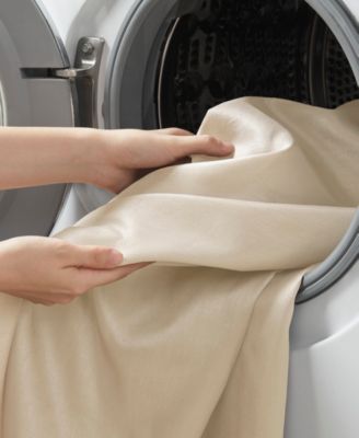 Laurel Tufted Semi-Sheer Shower Curtain, 72" x 72"