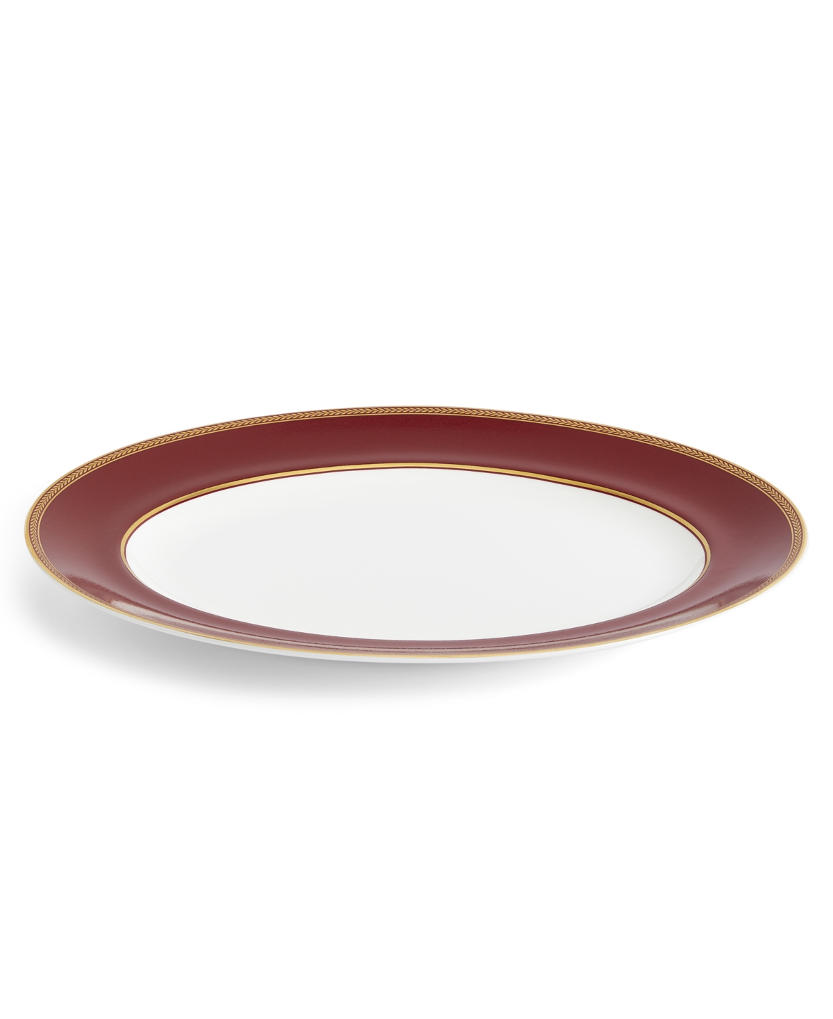 Wedgwood Renaissance Red Oval Platter