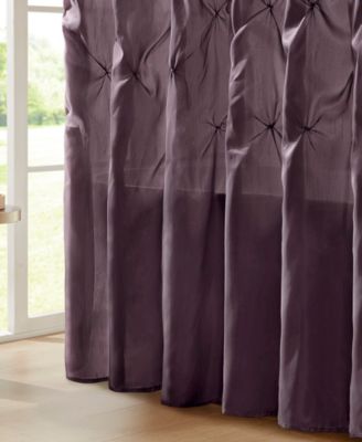 Laurel Tufted Semi-Sheer Shower Curtain, 72" x 72"