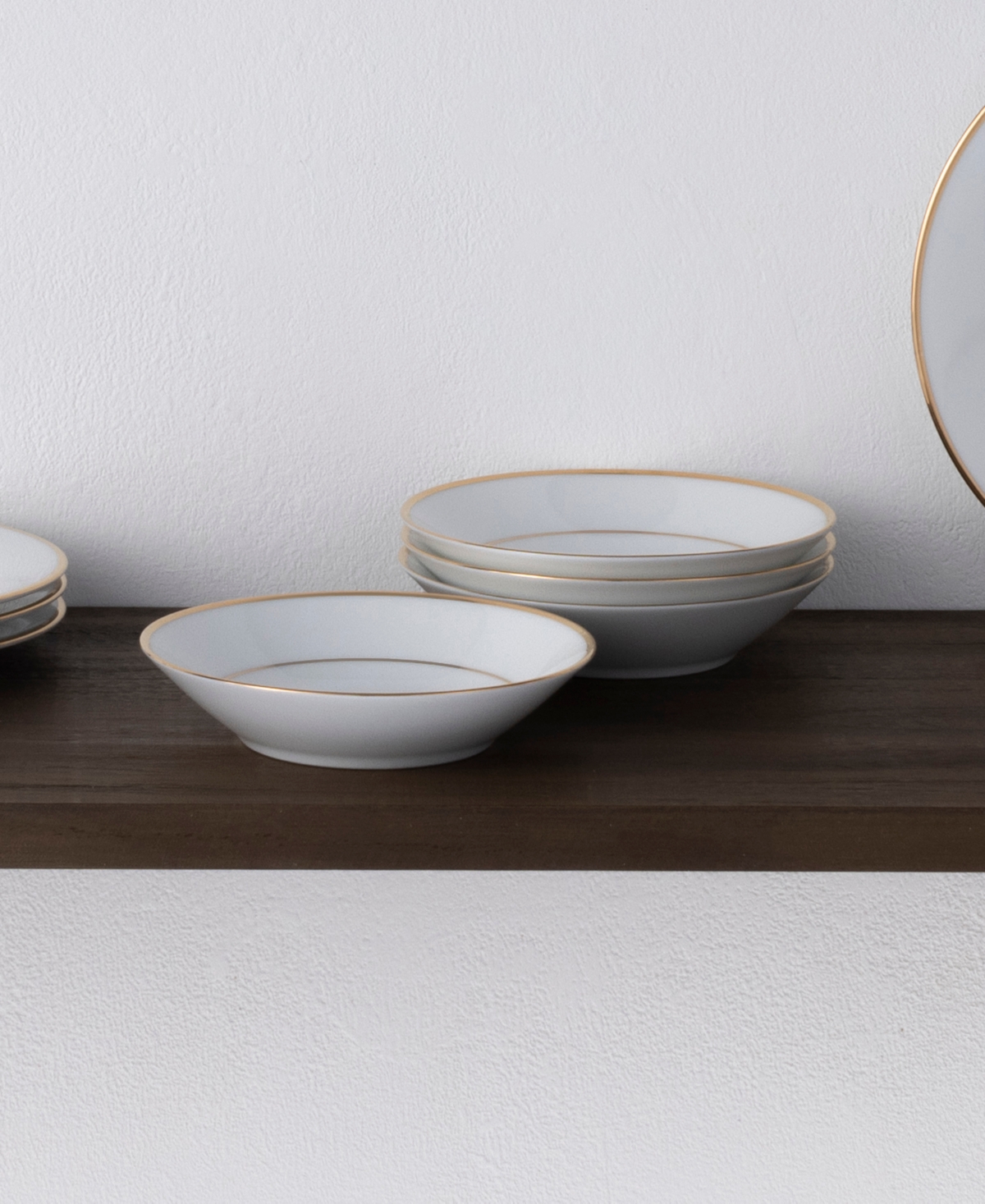 Noritake Heritage Set Of 4 Fruit Bowls In Gold