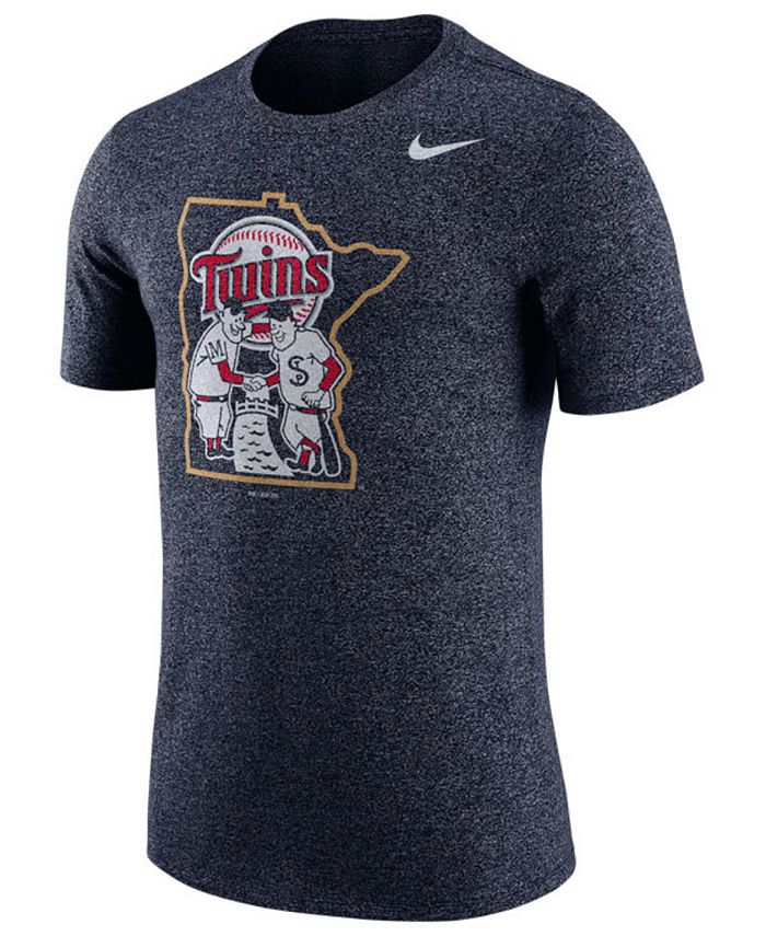 Nike Men's Minnesota Twins Marled T-Shirt - Macy's