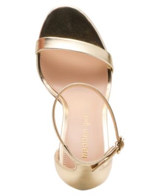 Brazen Two-Piece Stiletto Dress Sandals