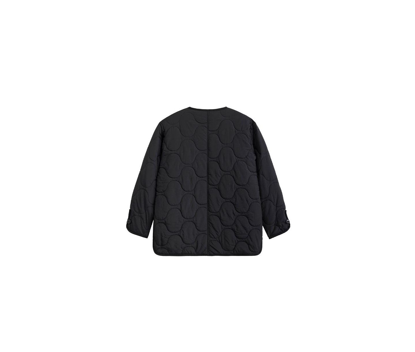 Женские куртки Alpha Industries Reversible Als/92 Mod Liner W, цвет: Чёрный — фото 3
