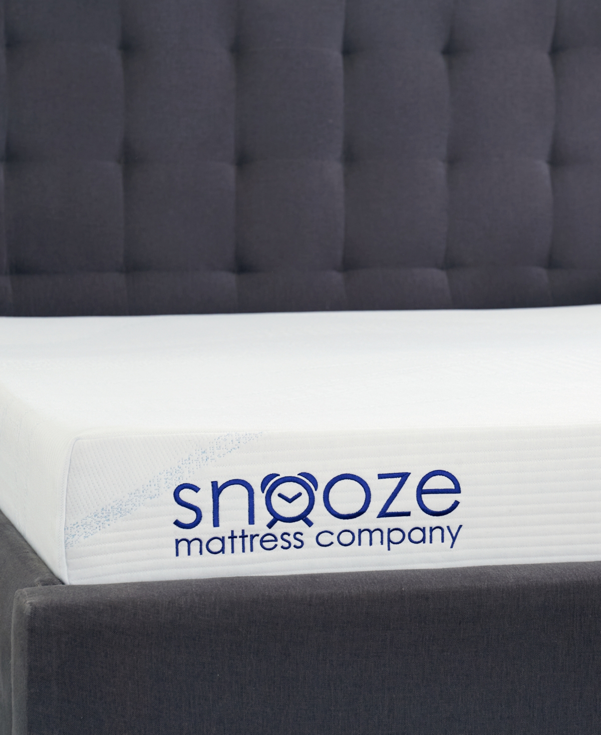 Snooze Dual Layer Gel Memory Foam 6" Firm Mattress, Full In Gray