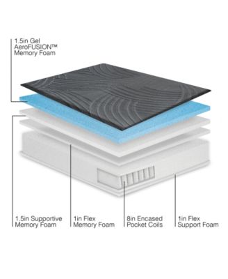 Hybrid 13" Gel Memory Foam Mattress in a Box, King