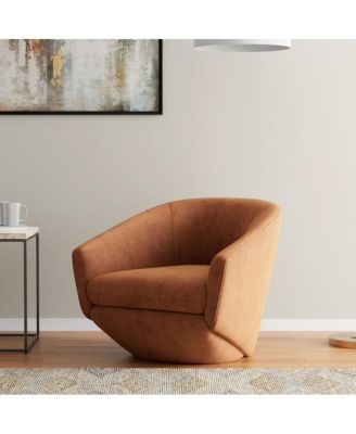 The Twist - Elise Rust Swivel Chair