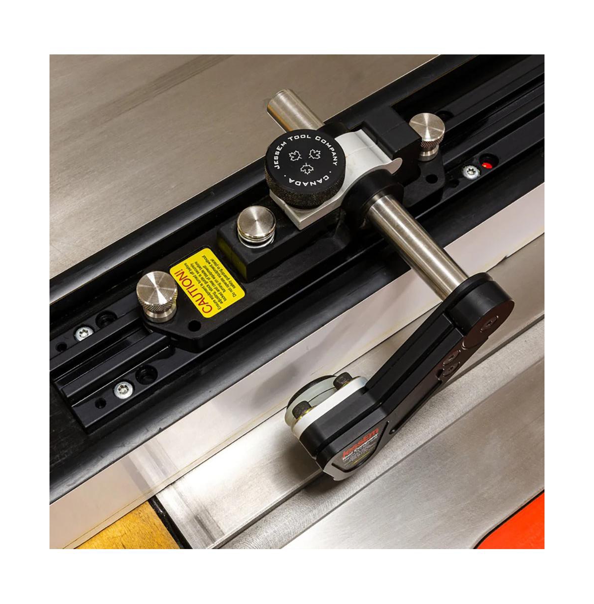 JessEm 04301 Clear-Cut Ts Stock Guides – Precision Table Saw Stock Control with Roller Bearings for Safer, Cleaner, and Accurate Cuts