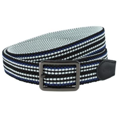 Men's Alejandro Stripes and Reversible Braided Casual Golf Belt