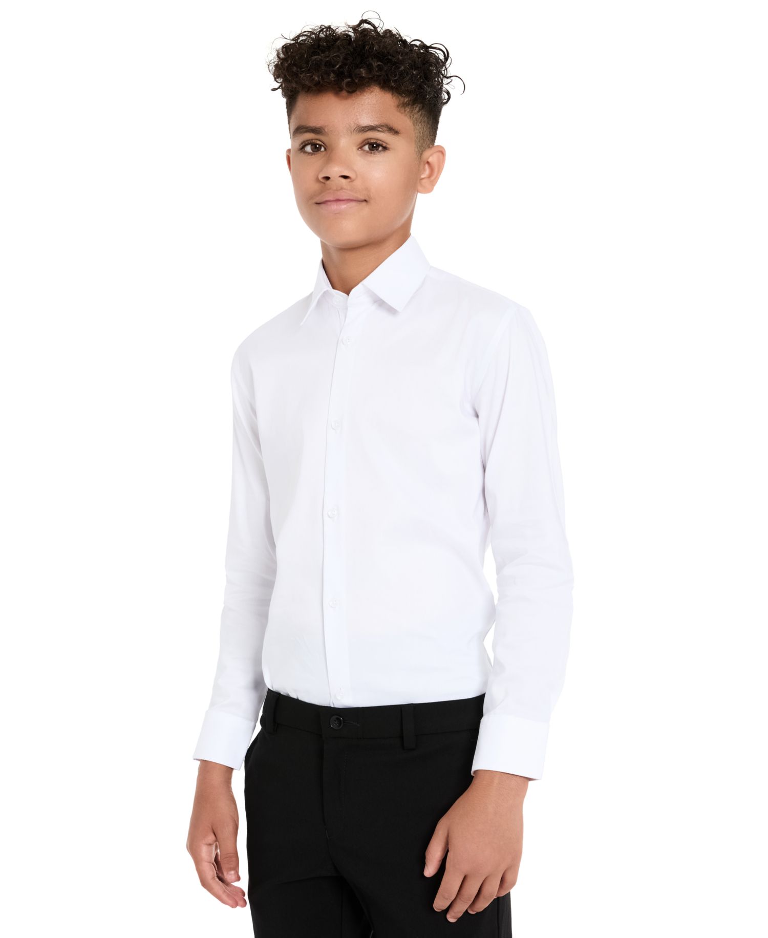 Boys' 5-7 Button Front Dress Shirt
