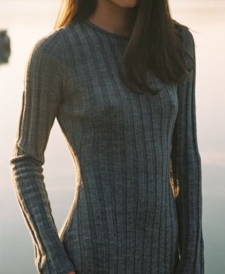 Women's Babysoft Fit & Flare Sweater Dress