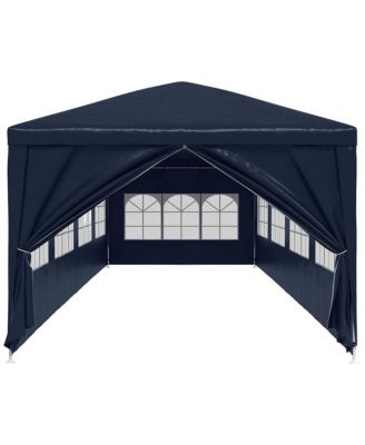 Garden Marquee Blue Polyethylene Large Water-resistant materials