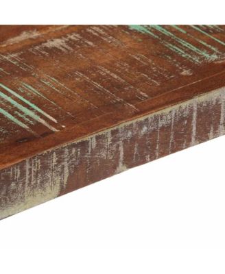 Bistro Table Multicolor Reclaimed wood, powder-coated cast iron