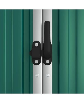 Tool Shed Green Galvanized steel, metal, plastic Large