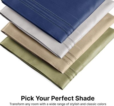 Soft Microfiber Set of 2 Pillowcase, King