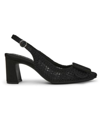 Women's Belinda Block Heel Slingback Pumps