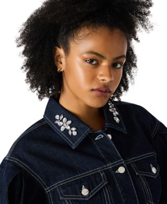 Women's Dorothy Bejeweled 3/4-Sleeve Jacket