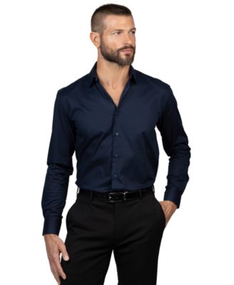 Vince Camuto - Men's Slim-Fit Spread Collar Dress Shirt