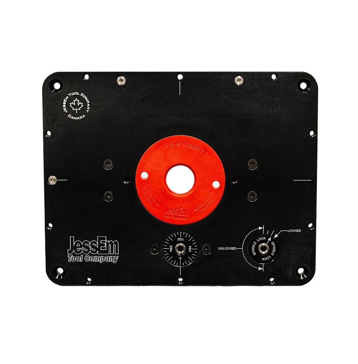 JessEm 02121 Mast-r-Lift Ii Router Lift – 8-1/4" x 11-3/4" Precision Router Table Lift