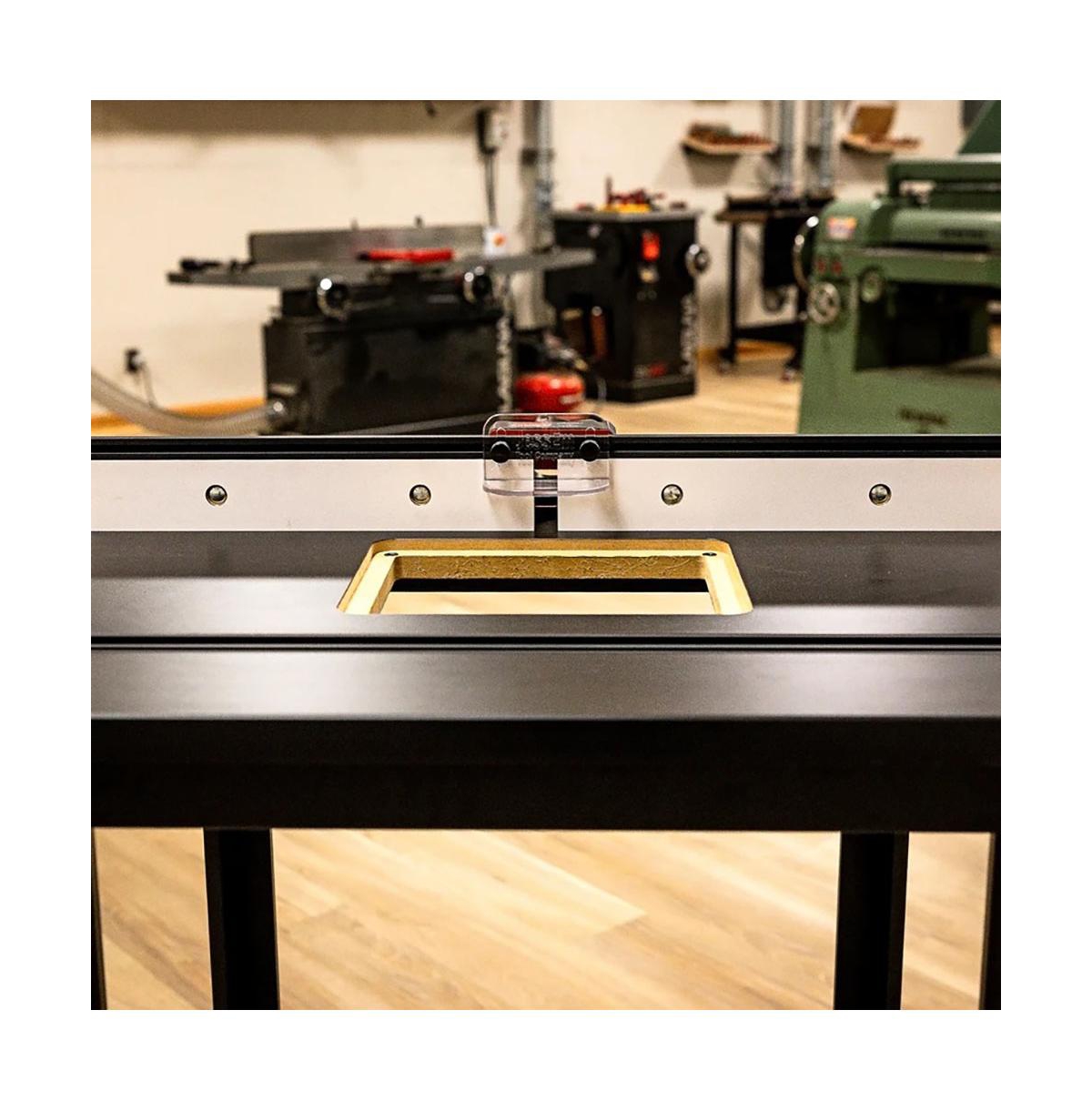 JessEm 04600 Router Fence Ii Precision Router Table Fence System with Adjustable Aluminum Fence Faces