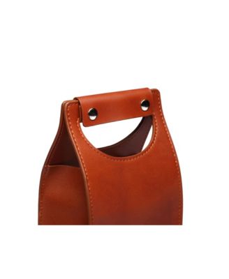 Vachetta Single Wine Carrier