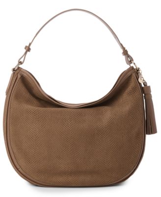 Kathleen Leather Large Hobo Bag