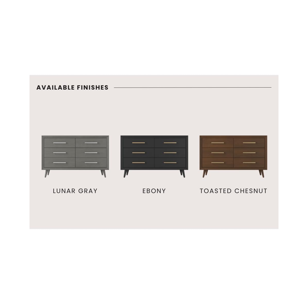 Cranbrook 6 Drawer Double Dresser