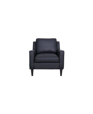 Lazio High Quality Leather Chair, Black