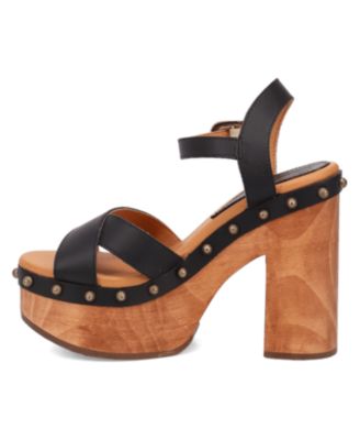 Women's Lotus Wooden Sandal