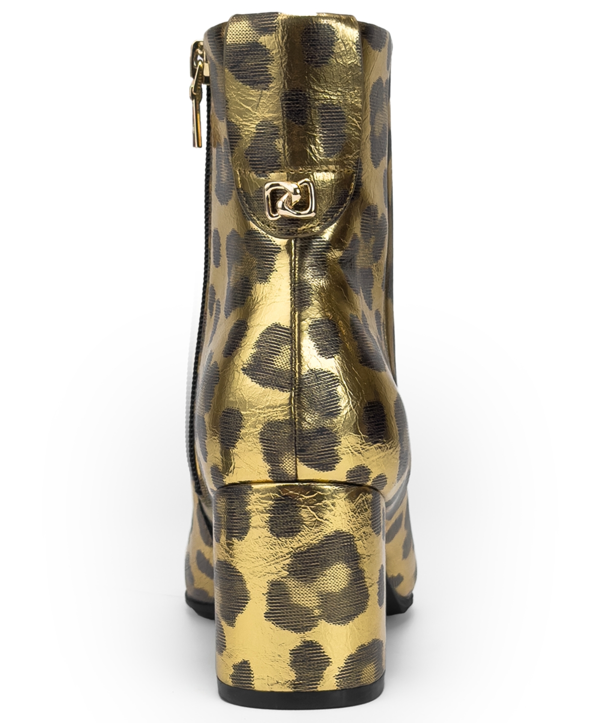 Aerosoles Women's Magnus Zipper Booties In Gold