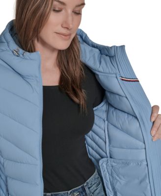Women's Long-Sleeve Hooded Puffer Jacket