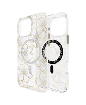 Floral Gems MagSafe Case for Apple iPhone 16 Pro Max