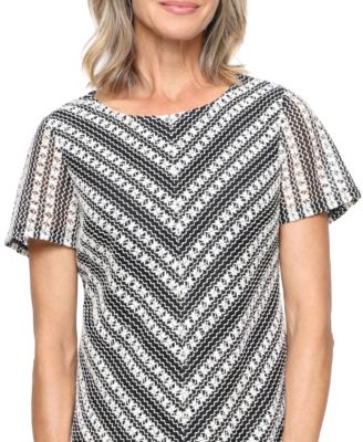 Women's Crochet Lace Sheath Short Dress